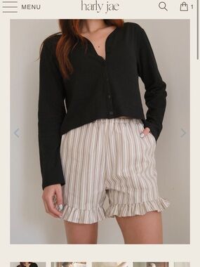 NWOT Harly Jae Clementine Shorts